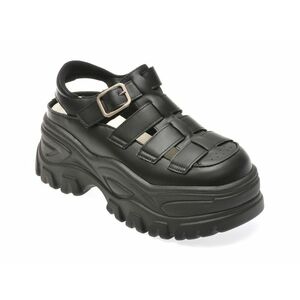 Pantofi casual GRYXX negri, 3682, din piele ecologica imagine