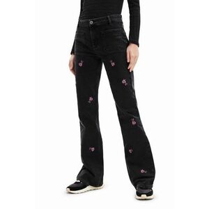 Desigual jeansi femei high waist imagine