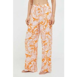 Melissa Odabash pantaloni de plaja culoarea portocaliu imagine