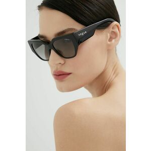 VOGUE ochelari de soare femei, culoarea negru imagine