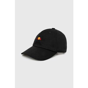 Ellesse șapcă de baseball din bumbac culoarea negru, cu imprimeu imagine