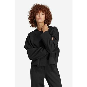adidas Originals bluză femei, culoarea negru, uni IC5254-black imagine