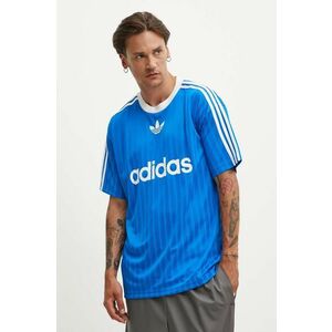 adidas Originals tricou Adicolor Poly Tee bărbați, cu model, IM9456 imagine