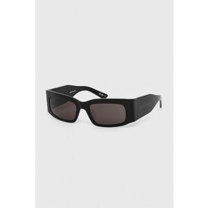 Balenciaga ochelari de soare culoarea negru, BB0328S imagine