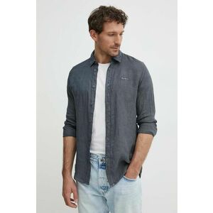 Pepe Jeans camasa de in PAYTTON culoarea gri, cu guler clasic, regular, PM308523 imagine