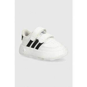 adidas sneakers pentru copii BREAKNET 2.0 CF culoarea alb, ID5276 imagine