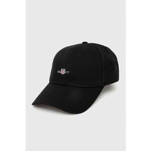 Gant șapcă de baseball din bumbac culoarea negru, cu imprimeu imagine
