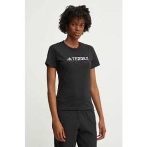 adidas TERREX tricou femei, culoarea negru, HZ1392 imagine