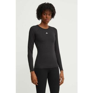 adidas Performance longsleeve de antrenament Techfit culoarea negru, IK7918 imagine