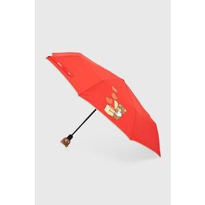 Moschino umbrela culoarea rosu imagine