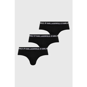 Karl Lagerfeld slip 3-pack barbati, culoarea negru imagine