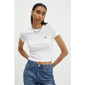 Levi's tricou femei, culoarea alb, cu turtleneck, A7419 imagine