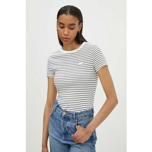 Levi's tricou din bumbac femei, culoarea alb, 000KK imagine