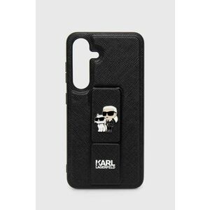 Karl Lagerfeld Husă pentru telefon Galaxy S24 culoarea negru, KLHCS24SGSAKCPK imagine