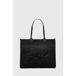 Karl Lagerfeld poseta culoarea negru, 245W3091 imagine