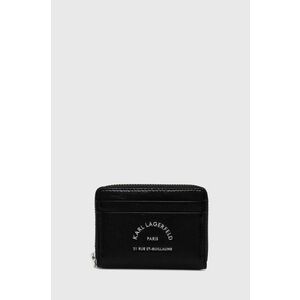 Karl Lagerfeld portofel femei, culoarea negru, 245W3234 imagine