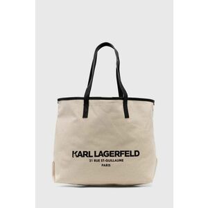 Karl Lagerfeld poseta culoarea bej, 245W3856 imagine