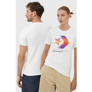 Converse tricou din bumbac culoarea bej, cu imprimeu, 10026364-A04 imagine