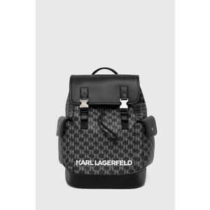 Karl Lagerfeld rucsac barbati, culoarea negru, mare, modelator, 245M3010 imagine