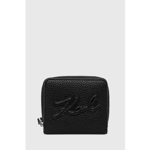 Karl Lagerfeld portofel femei, culoarea negru, 245W3235 imagine