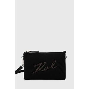 Karl Lagerfeld poseta culoarea negru, 245W3212 imagine