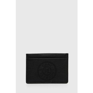 Karl Lagerfeld carcasa din piele culoarea negru, 245W3227 imagine