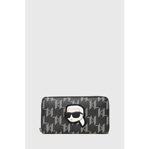 Karl Lagerfeld portofel femei, culoarea negru, 245W3221 imagine