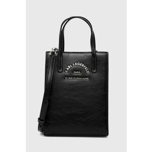 Karl Lagerfeld poseta culoarea negru, 245W3090 imagine