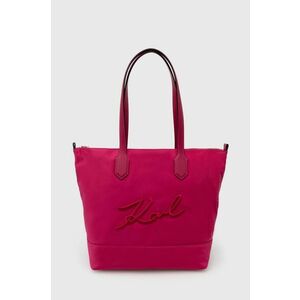 Karl Lagerfeld poseta culoarea roz, 245W3031 imagine