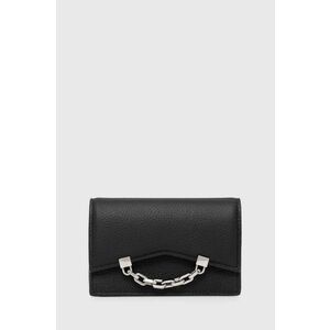 Karl Lagerfeld portofel de piele femei, culoarea negru, 245W3210 imagine