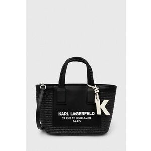 Karl Lagerfeld poseta culoarea negru, 245W3082 imagine