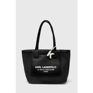 Karl Lagerfeld poseta culoarea negru, 245W3081 imagine