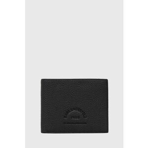 Karl Lagerfeld portofel de piele barbati, culoarea negru, 542451.815422 imagine