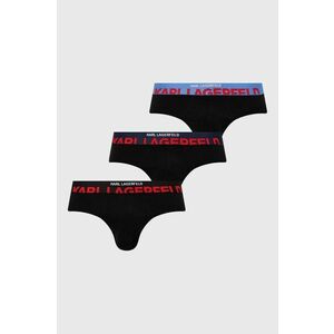 Karl Lagerfeld slip 3-pack barbati, culoarea negru, 245M2101 imagine