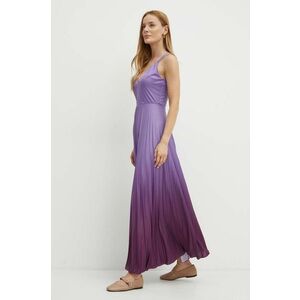 MAX&Co. rochie culoarea violet, maxi, evazati, 2426626111200 imagine