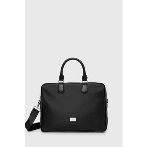 Karl Lagerfeld geanta laptop culoarea negru, 541113.805902 imagine