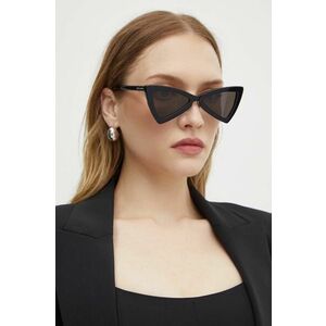 Saint Laurent ochelari de soare femei, culoarea negru, SL 207 JERRY imagine