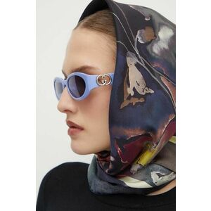 Gucci ochelari de soare femei, culoarea violet, GG1662SA imagine
