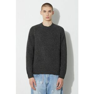 A.P.C. pulover de lână bărbați, culoarea gri, light imagine