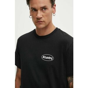 Billabong tricou din bumbac SEGMENT barbati, culoarea negru, cu imprimeu, ABYZT02395 imagine