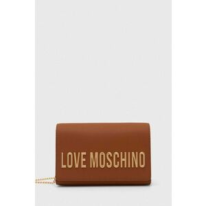 Love Moschino poseta culoarea maro, JC4103PP1LKD0000 imagine