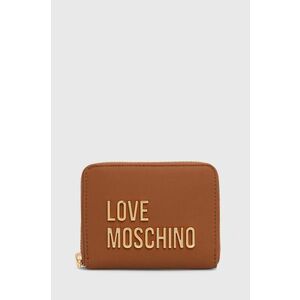 Love Moschino portofel femei, culoarea maro, JC5613PP1LKD0000 imagine