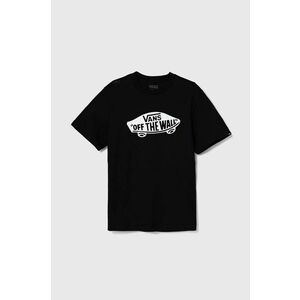 Vans tricou de bumbac pentru copii STYLE 76 culoarea negru, cu imprimeu, VN000IVEBLK1 imagine