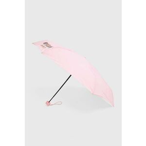 Moschino umbrela culoarea roz, 8425 imagine