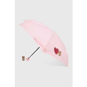 Moschino umbrela culoarea roz, 8188 imagine