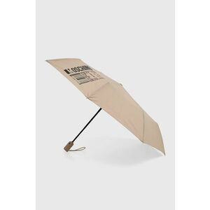 Moschino umbrela culoarea bej, 8941 imagine