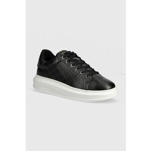 Karl Lagerfeld sneakers din piele KAPRI MENS culoarea negru, KL52572 imagine