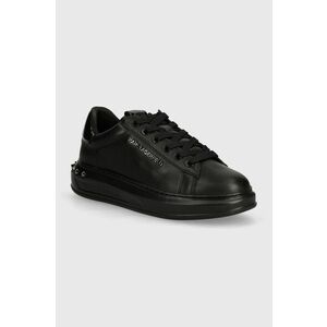 Karl Lagerfeld sneakers din piele KAPRI MENS culoarea negru, KL52574A imagine