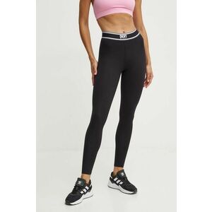 Dkny colanti femei, culoarea negru, neted, DP4P3399 imagine