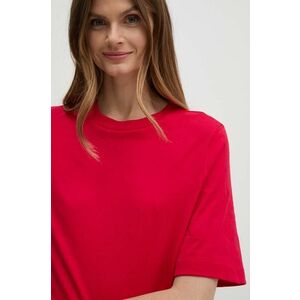 United Colors of Benetton tricou din bumbac femei, culoarea rosu imagine